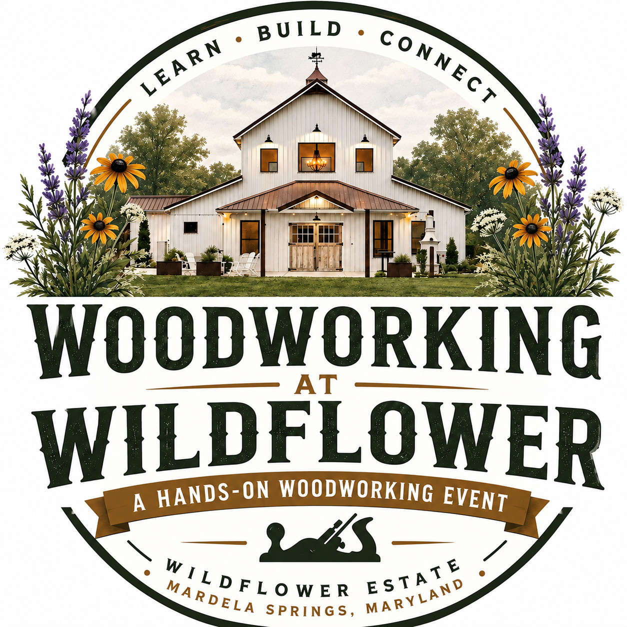 Woodworking at Wildflower badge
